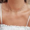 Collar bolitas colgantes en plata - Imagen 2
